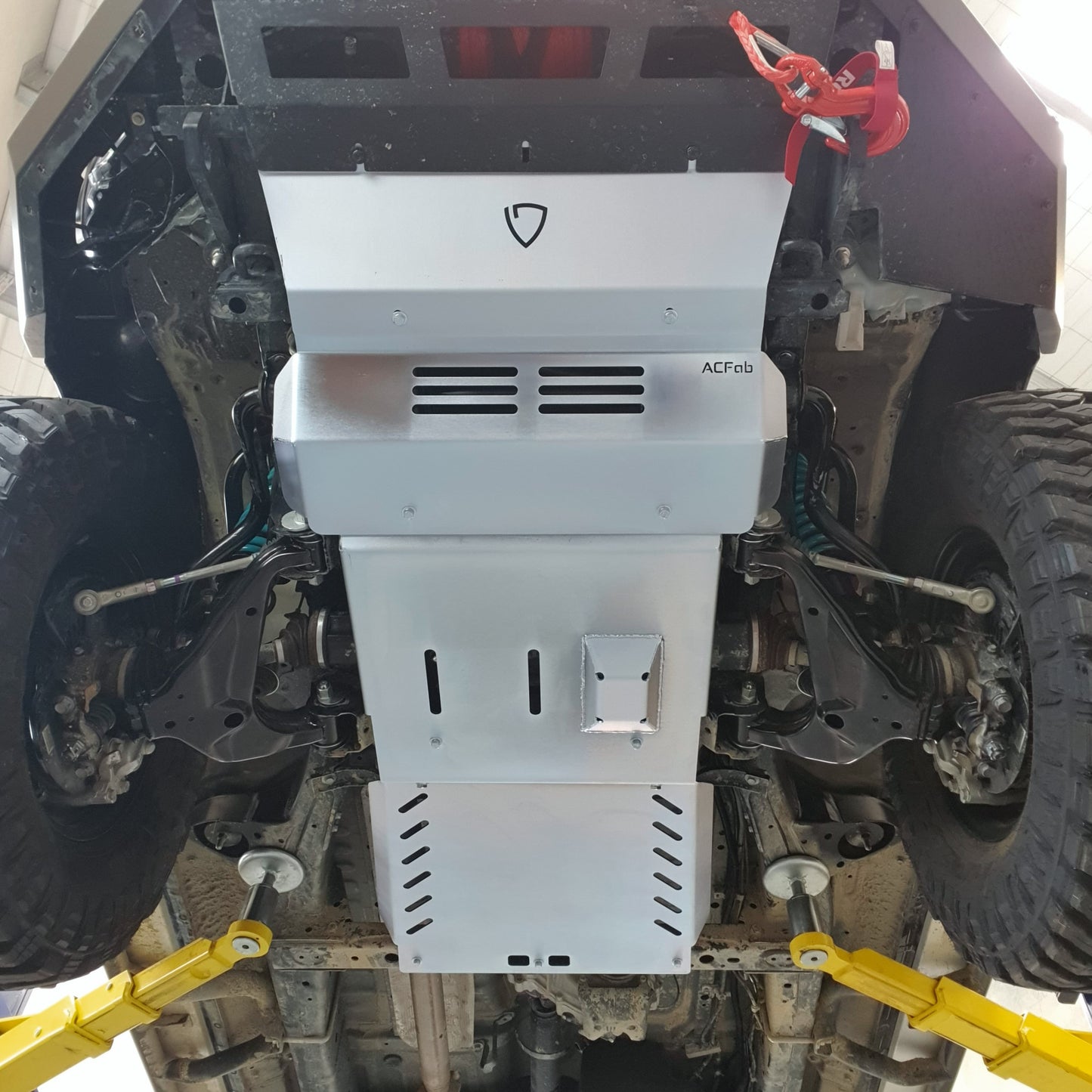 Toyota Hilux 2015 - current N80 GUN GR Bash Plates suit Diff Drop