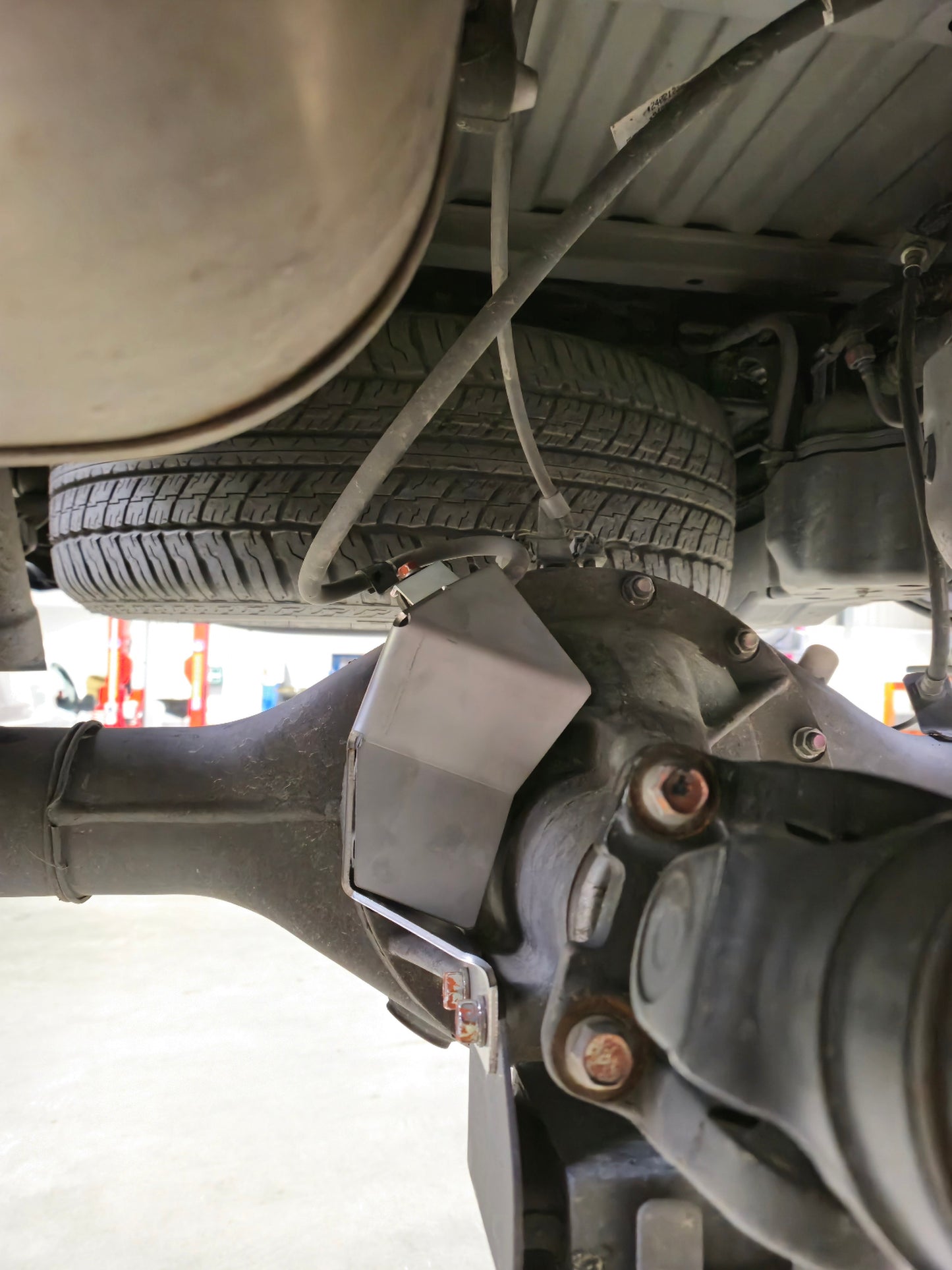 Mitsubishi Triton Pajero Rear Diff Locker Guard Stainless Steel
