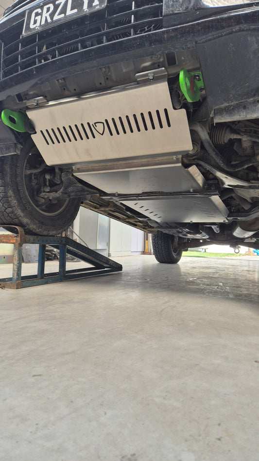 Mitsubishi Pajero 2006 - 2021 NS - NT Gen 4 Bash Plates