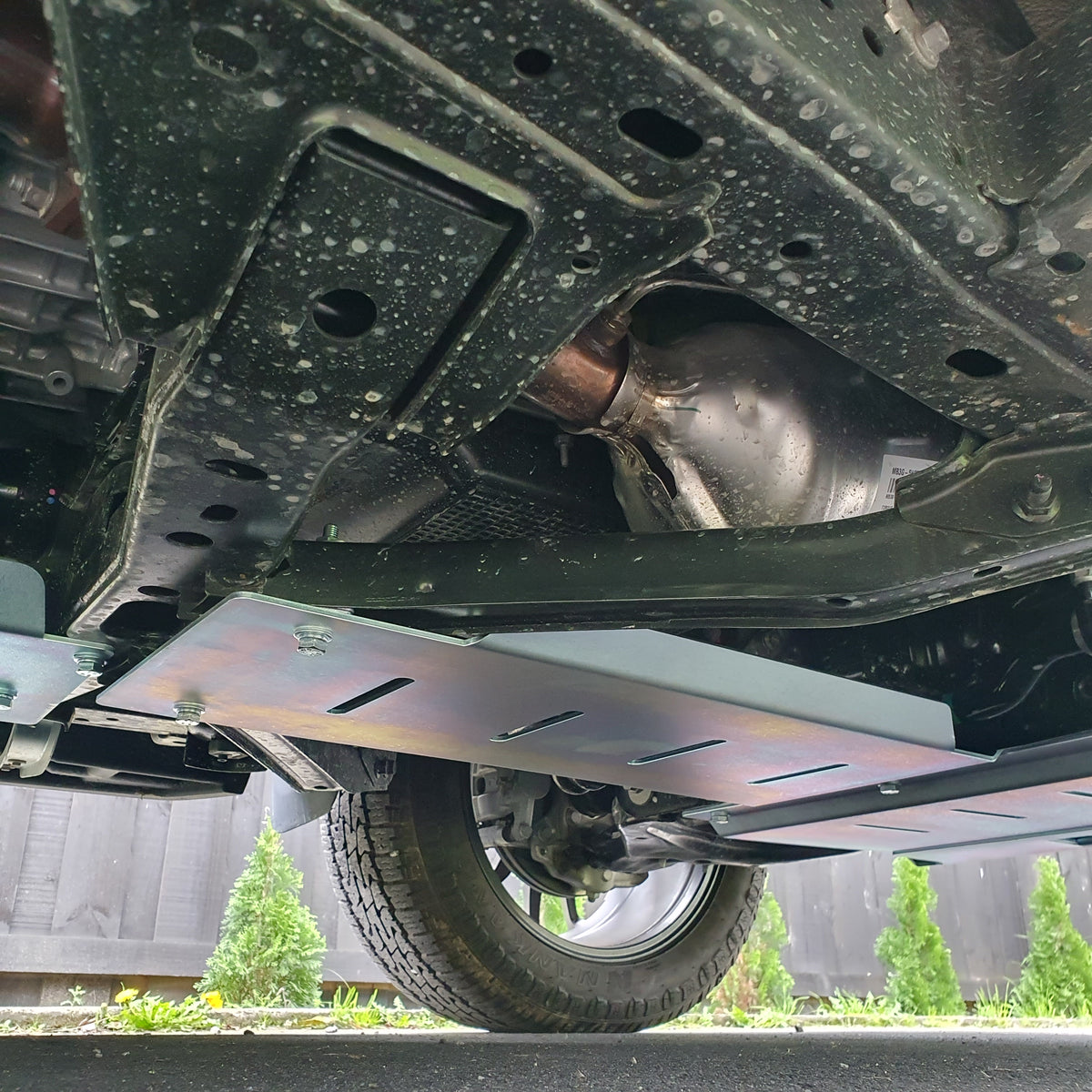 Ford Ranger Next Gen RA 2022+ Bash plates Bi turbo Model sump gearbox view