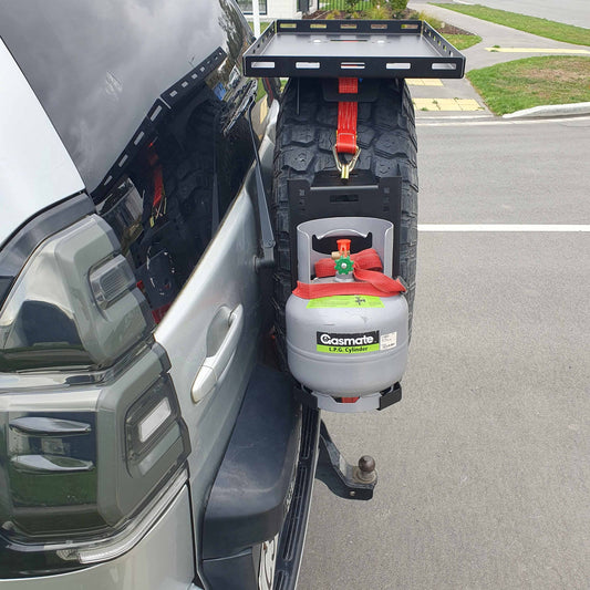 Gas Bottle Mount 2kg side view