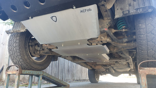 Nissan Navara D40 Bash Plates Spanish and Thai build