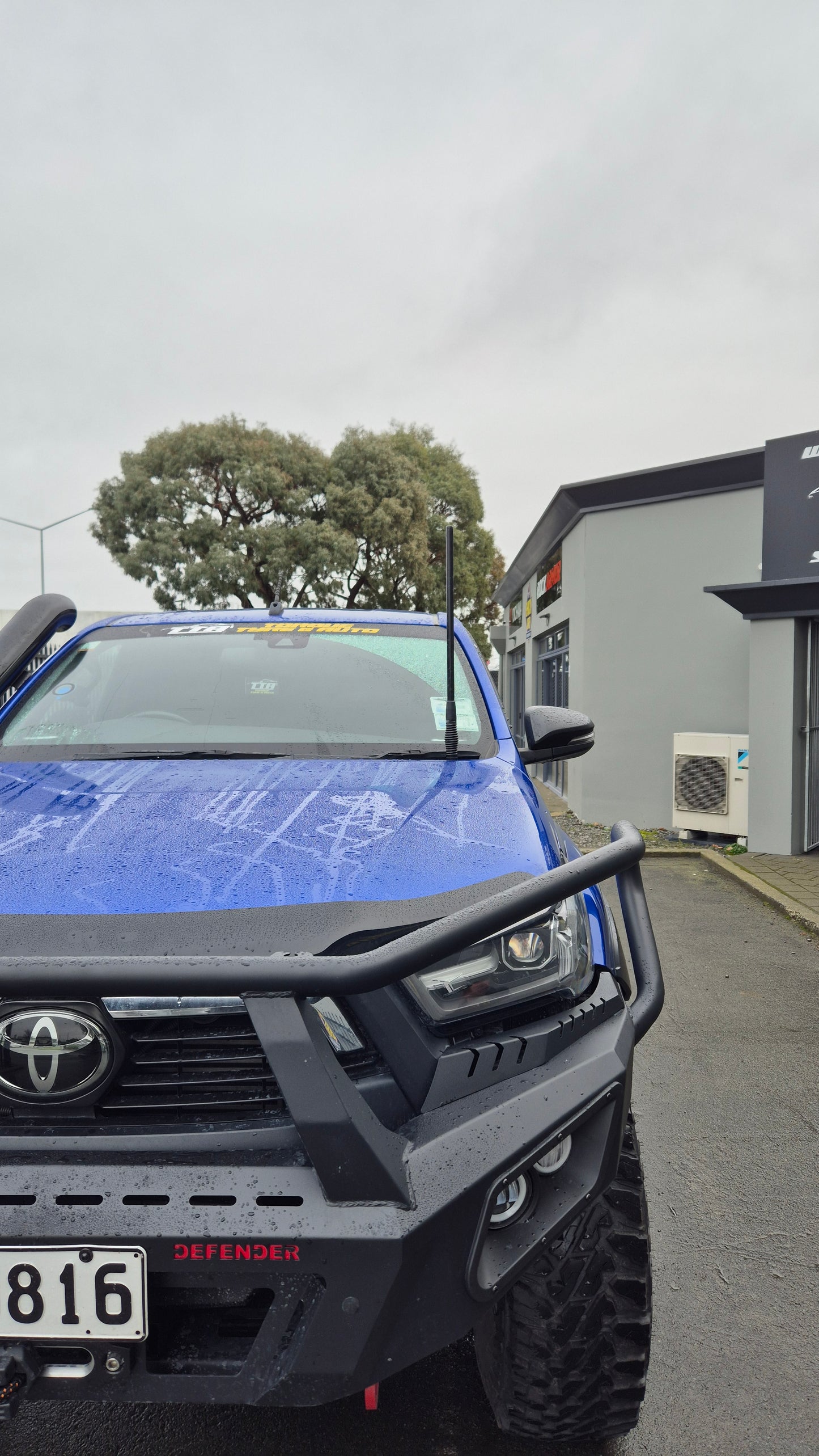 Toyota Hilux N80 UHF Antenna Mount Bracket