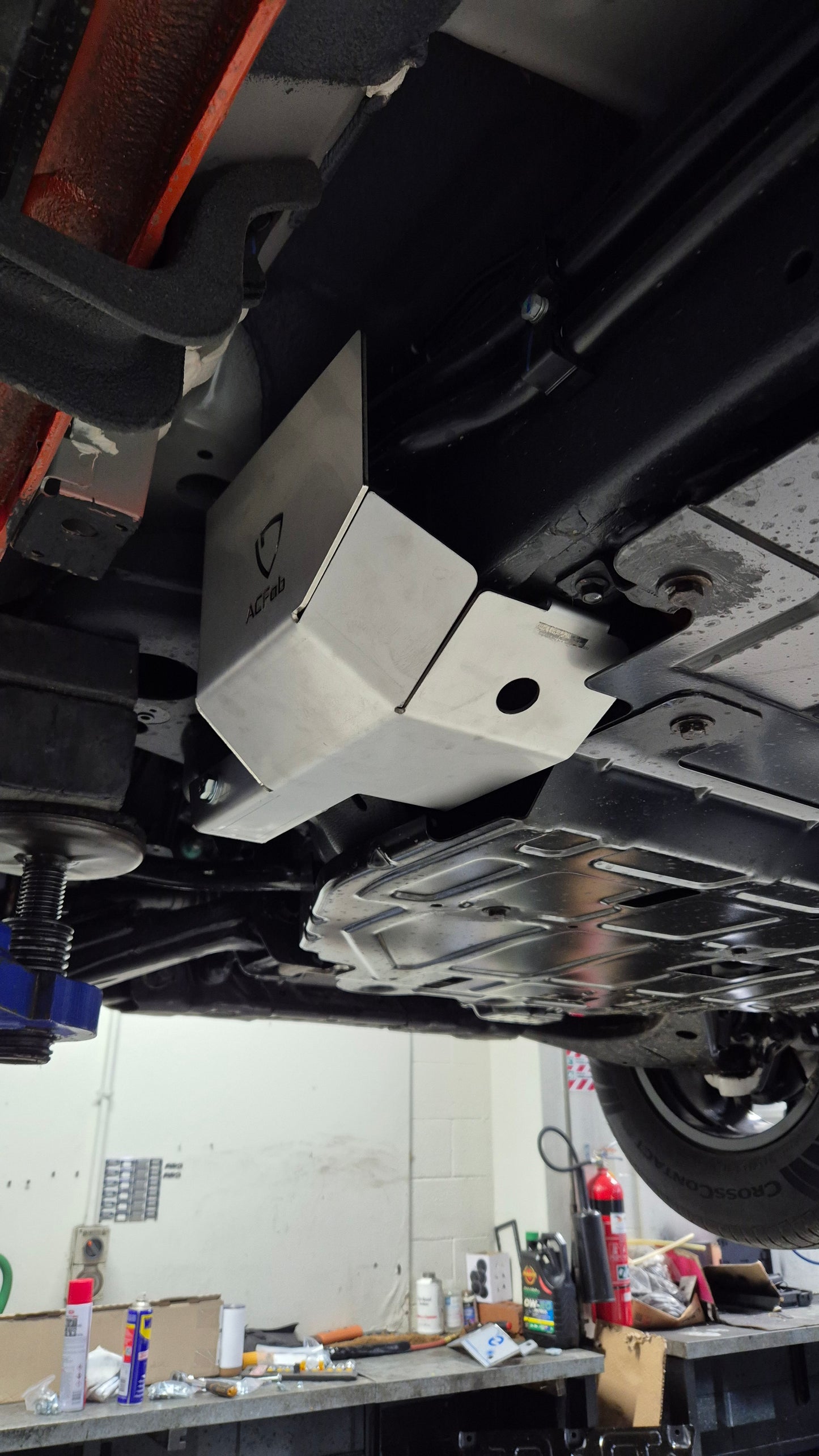 BYD Shark 6 Cooling Lines Guard