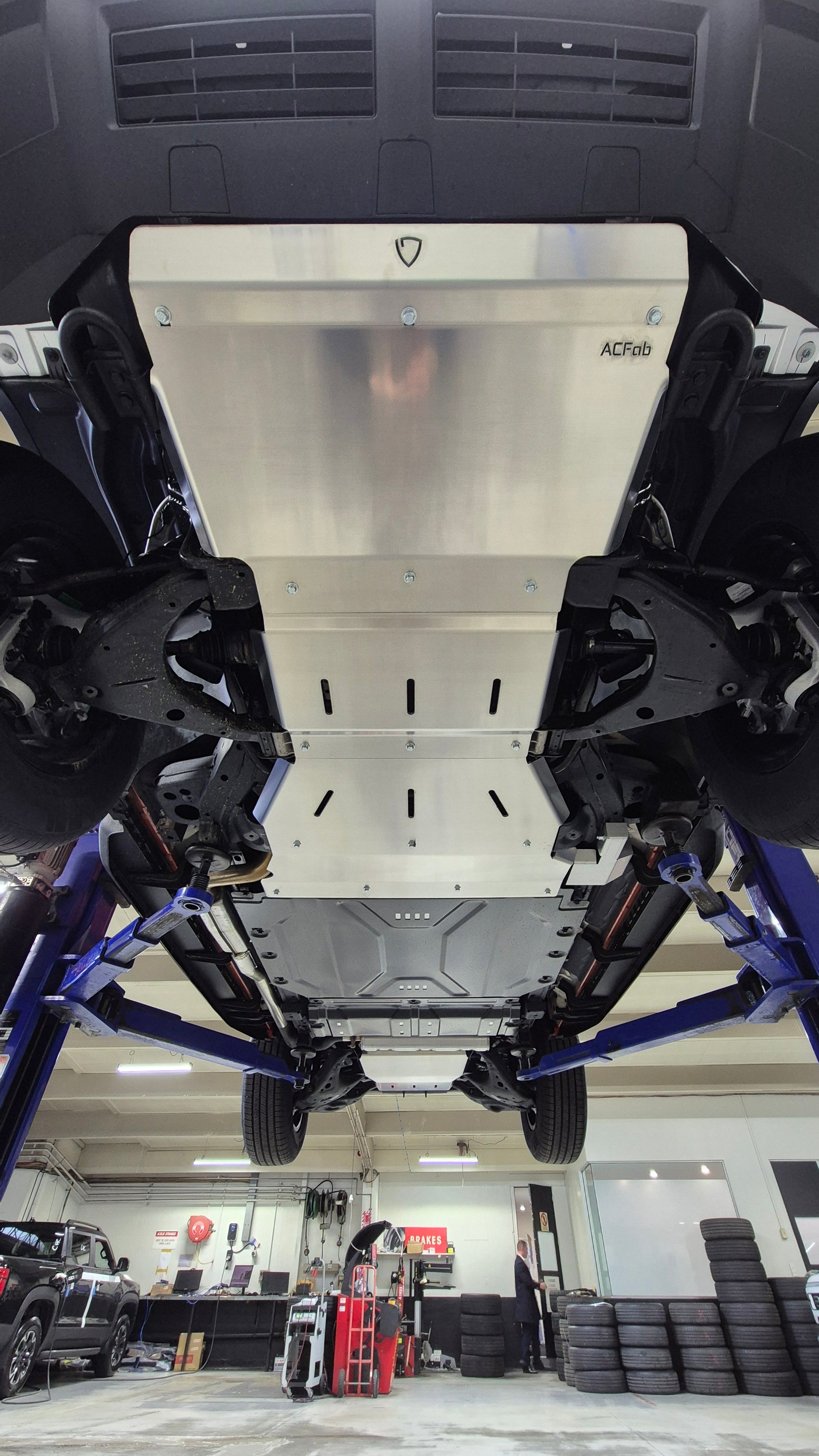 BYD Shark 6 Bash Plates Front View