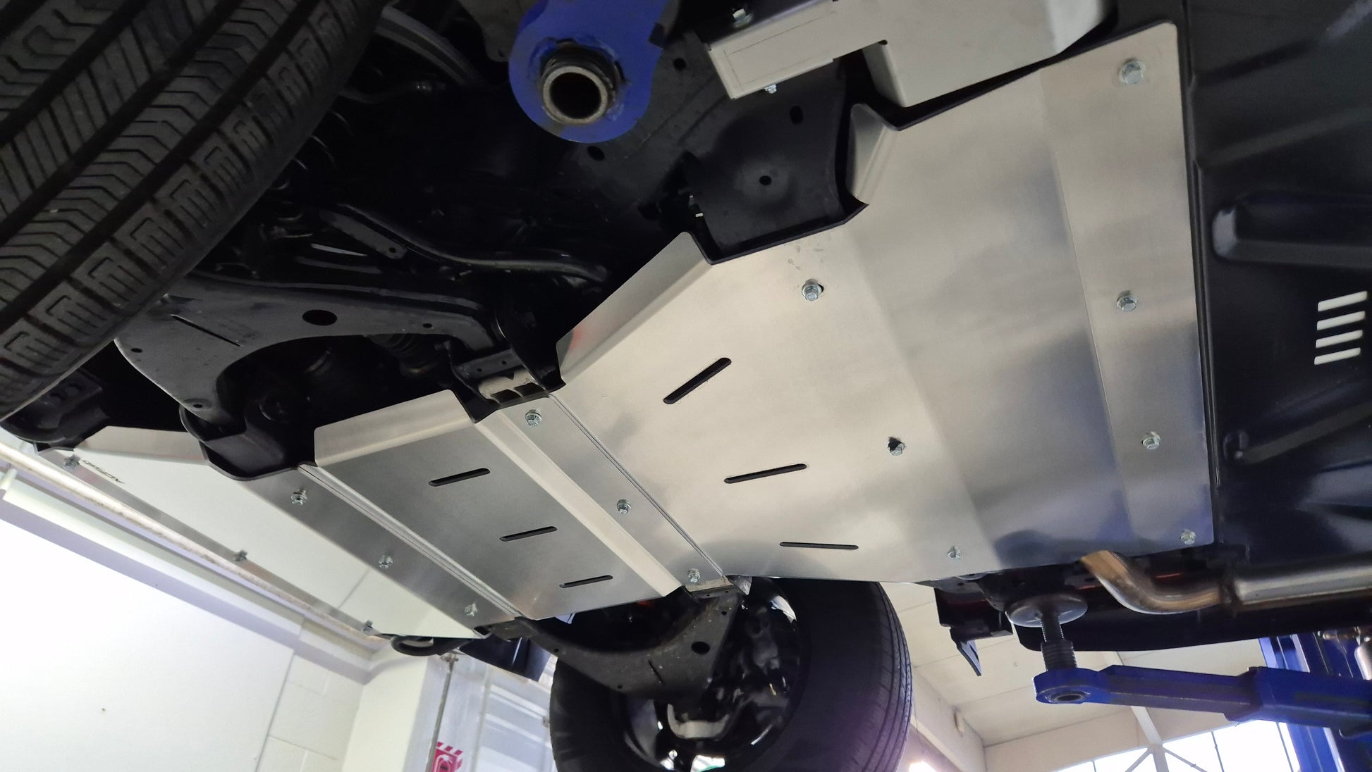 BYD Shark 6 Bash Plates Rear view