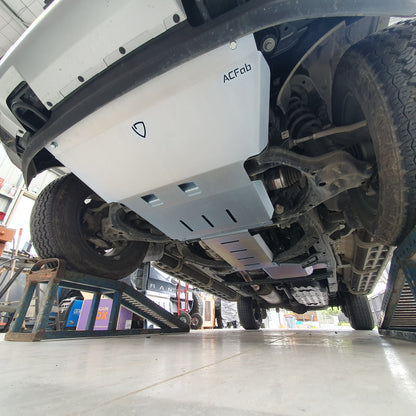 Ford Ranger Next Gen RA 2022+ Bash Plates V6 model front side