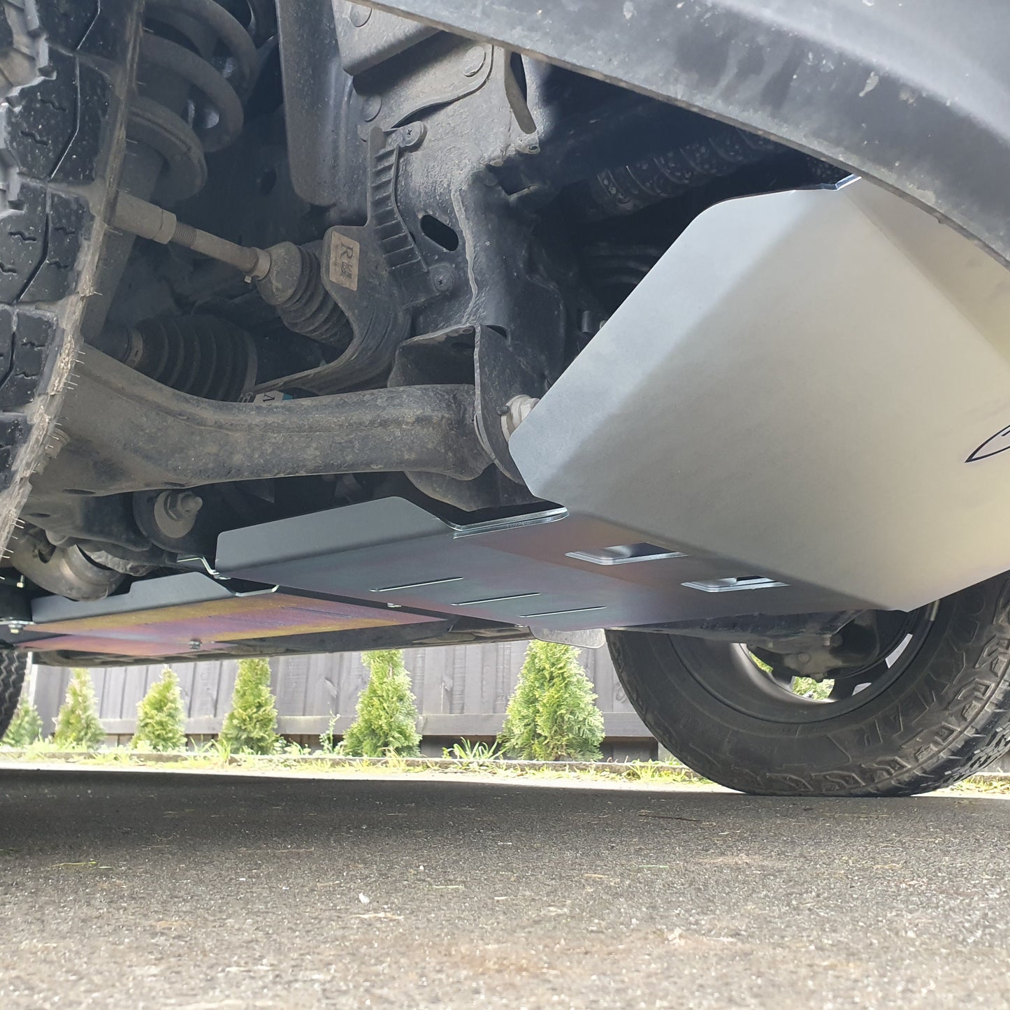 Ford Ranger Next Gen RA 2022+ Bash Plates V6 model side view 2