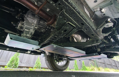 Ford Ranger Next Gen RA 2022+ Bash plates Bi turbo Model rear view