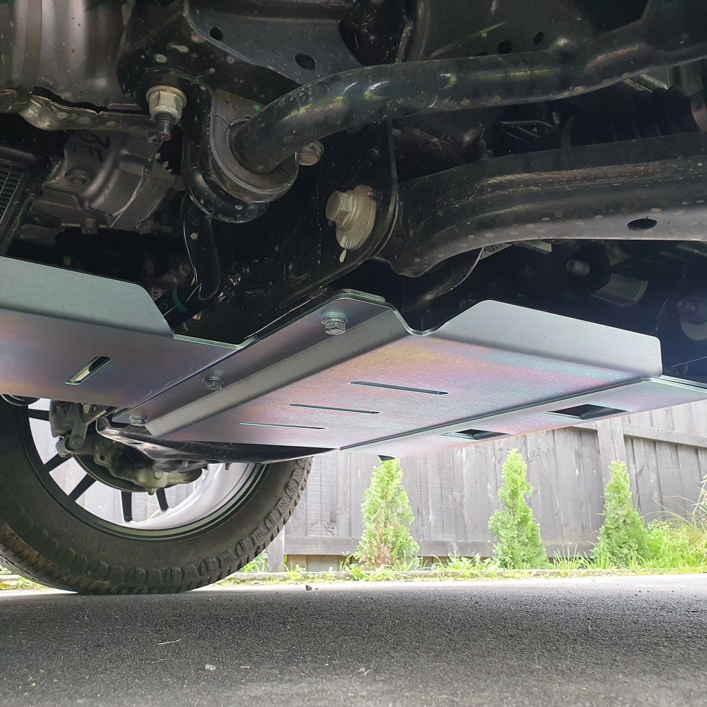 Ford Ranger Next Gen RA 2022+ Bash plates Bi turbo Model sump view