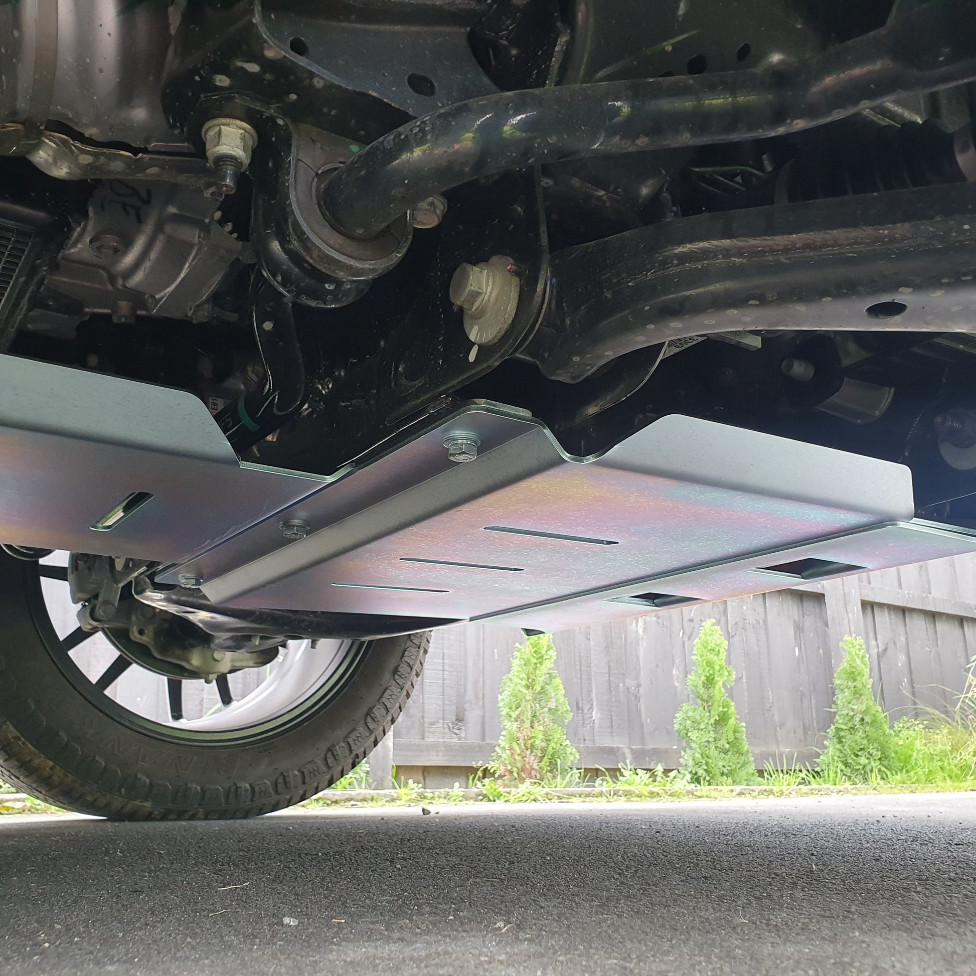 Ford Ranger Next Gen RA 2022+ Bash plates Bi turbo Model sump view