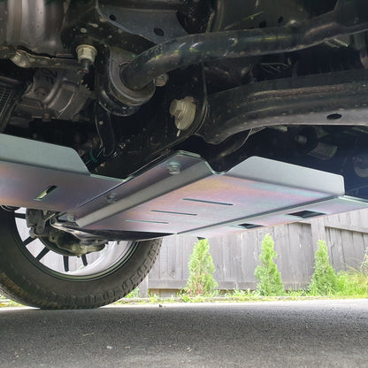 Ford Ranger Next Gen RA 2022+ Bash plates Bi turbo Model sump view