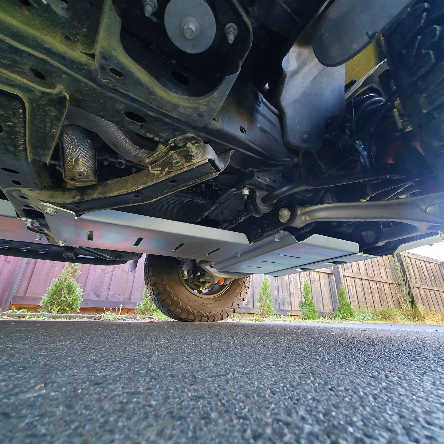 Ford Ranger Raptor Next Gen RA 2022+ Bash Plates rear side view