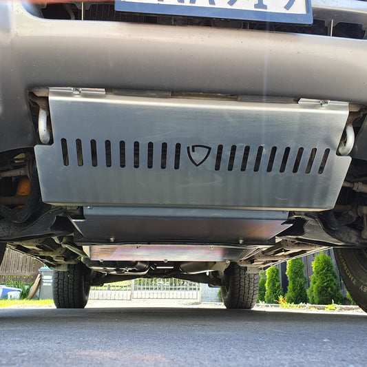 Mitsubishi Pajero NM - NP Gen 3 Bash Plates Aluminium 